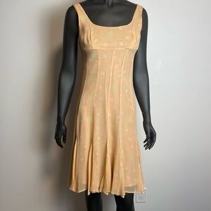 🪽Jacob / 100% Silk Coral Dress